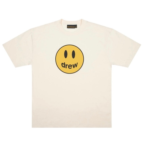 Drew House Mascot Tee Cream White Large Oversized Justin Bieber Brand - Picture 1 of 6